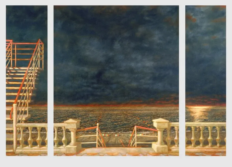 At the Edge of the Earth by Ivan Mykhaylov