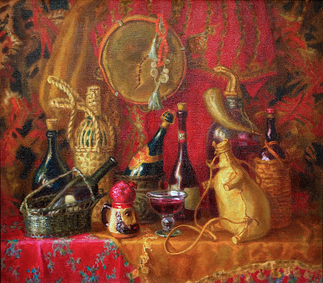 A Feast with Friends by Borys Mykhaylov