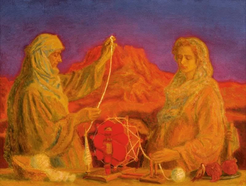 Mary and Elizabeth by Borys Mykhaylov