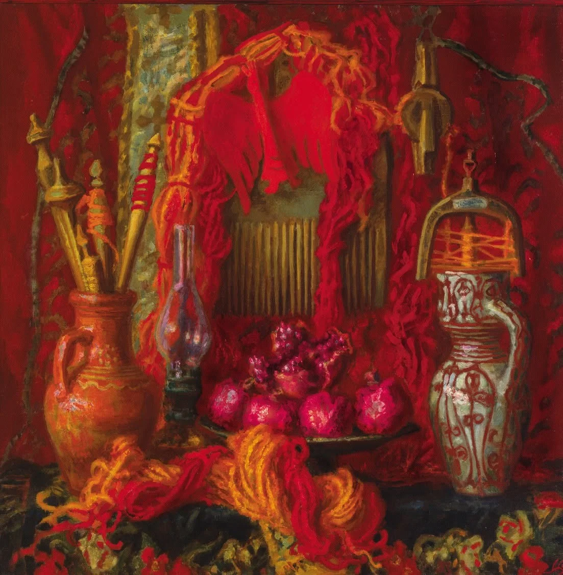 Still Life with Yarn by Borys Mykhaylov