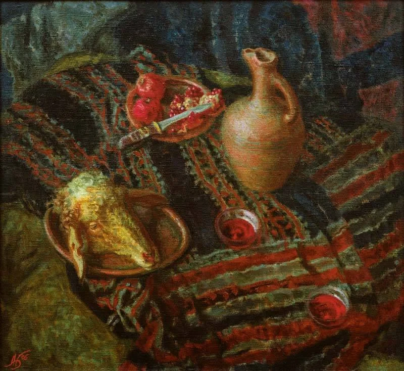 Funerary Feast by Borys Mykhaylov