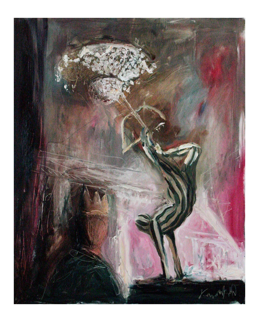 The King at the Circus by Yevgen Klimenko