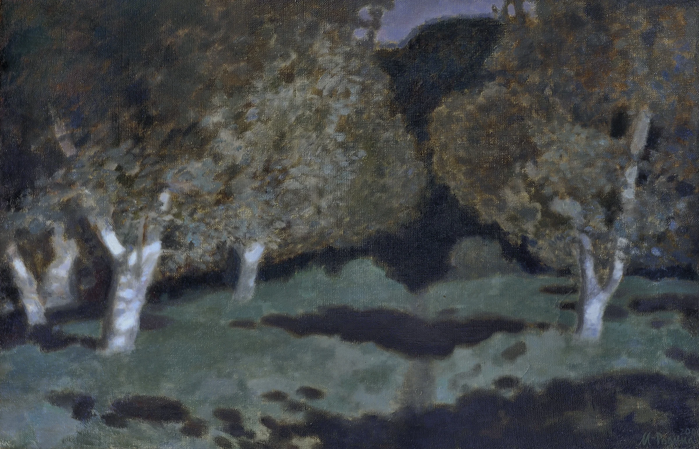 By the Snov River by Olena Mykhaylova-Rodina