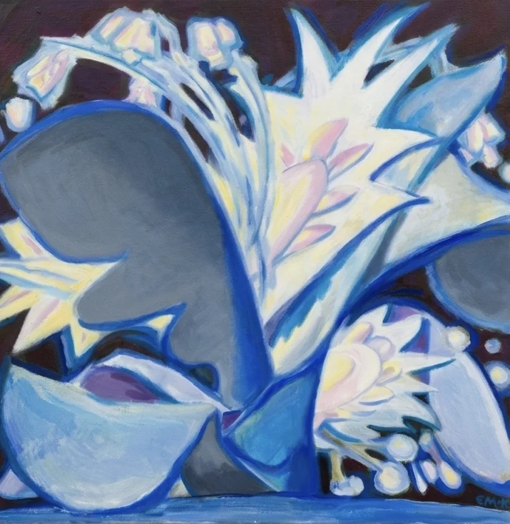 Flowers of Paradise 1, 2 by Olena Mykhaylova-Rodina