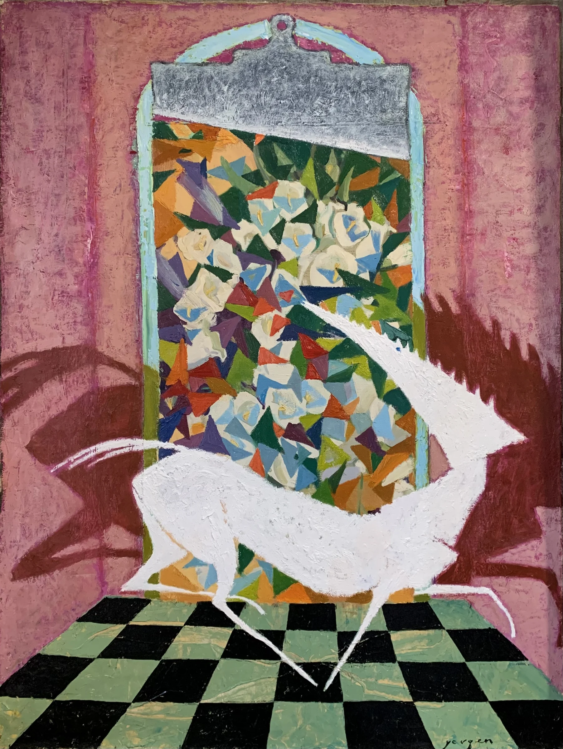 The Little White Horse and the Gardener’s Room by Yevgen Piskunov