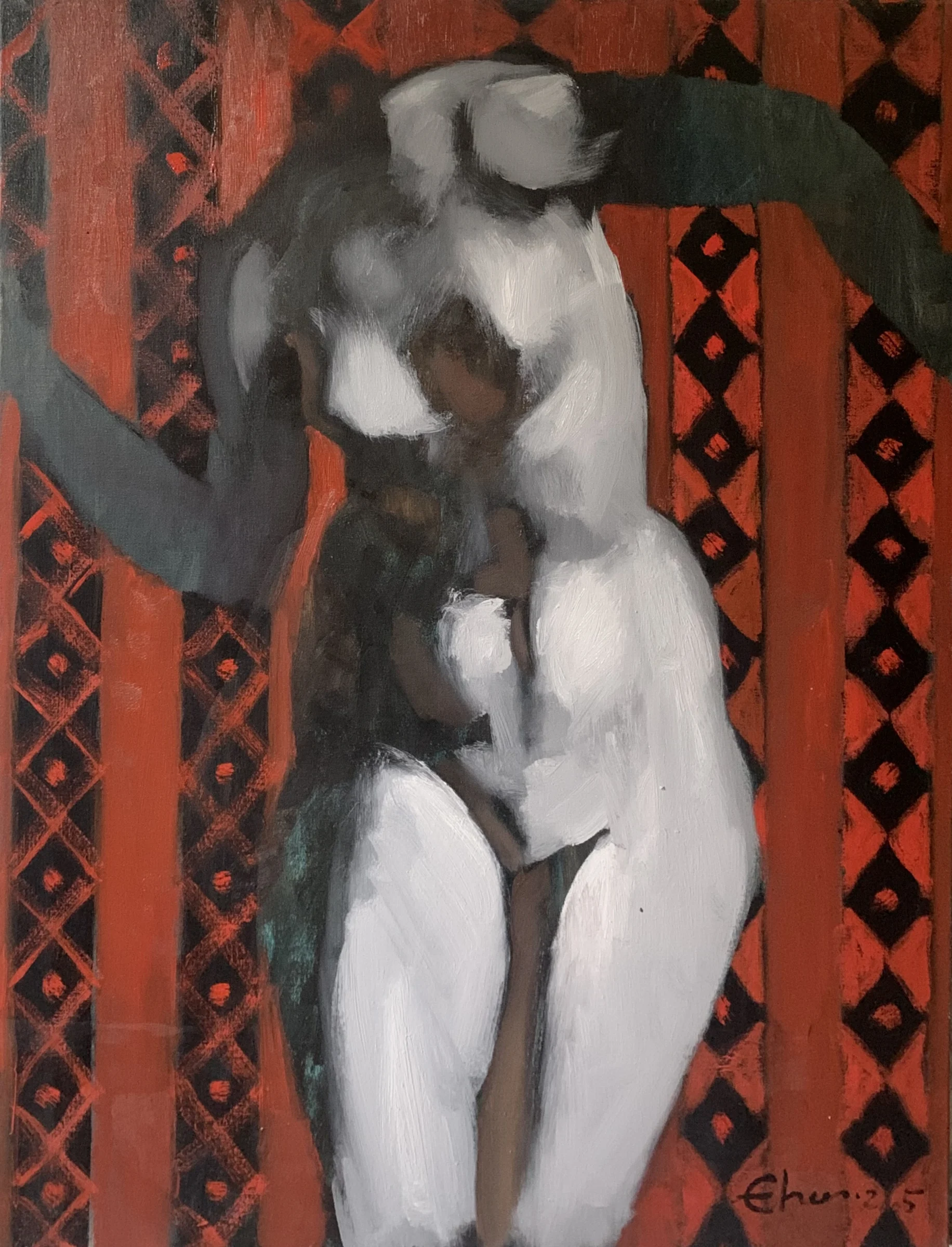 Form in Red by Yevgen Piskunov